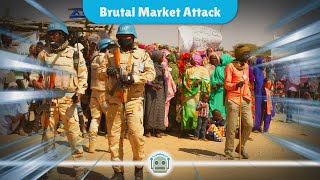 Tragedy Strikes in Sudan: 54 Dead in Market Attack Amid Ongoing Civil War