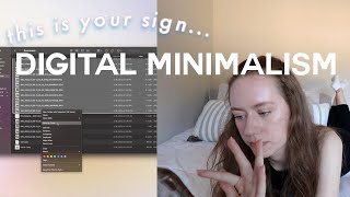 declutter your digital space 📱 | how i reorganize my iphone + macbook!