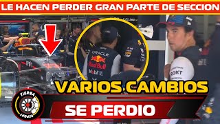 ¡VARIOS CAMBIOS! ESTO FUE LO QUÉ PASÓ CON CHECO PÉREZ EN GP DE MONZA REDBULL LE HACE PERDER TIEMPO