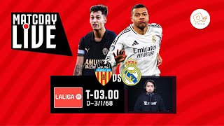 🔴 LIVE พากย์บอลสด | บาเลนเซีย 1-2 เรอัล มาดริด #ลาลีกาสเปน สัปดาห์ที่ 19  | 3-1-68