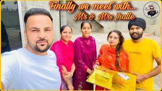 ਆਖਿਰਕਾਰ ਮਿਲ ਹੀ ਲਏ || ਰਾਸਤੇ ਚ, ਲੜਾਈ ਬਹੁਤ ਹੋਈ #penduvlogs#penduvlogger#punjabivlogger#mehakjot