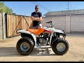 Restoring a 1992 Yamaha Timberwolf 250cc ATV