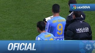 Debut de Javi Guerra con el Málaga CF