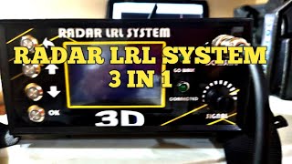 RADAR LRL SYSTEM 3 IN 1 SYSTEM sa isang device 3d scanner , locator and metal detector