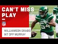 Jets Intercept Kyler Murray's Batted Pass