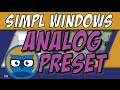 Crestron SIMPL Windows ANALOG PRESET Symbol Tutorial