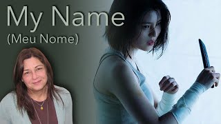 Na coreana "My Name", na Netflix, uma garota com sangue nos olhos