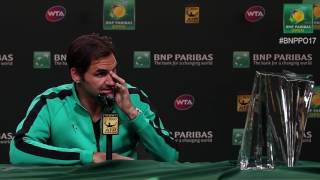 BNP Paribas Open 2017: Roger Federer Final Press Conference