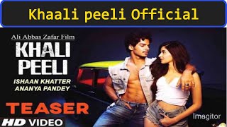 Khali Peeli  Official Trailer| Ishaan Khattar Flirting With Ananya Panday|  Ishaan Khattar, Ananya|