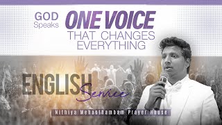 LIVE || 12-01-2025 | 2ND WEEK SUNDAY EVENING ENGLISH SERVICE| NMPH | PR.AMOS MICHAEL|