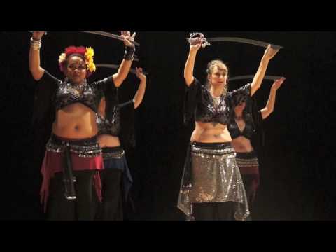 Tribal Fusion Belly Dance With Swords - Dec 2012 [REPOSTED] - YouTube