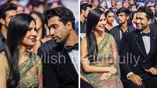 Katrina Kaif Vicky Kaushal unseen romantic moments at Filmfare awards 2022