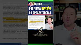 🎥 JUSTIÇA CONFIRMA REVISÃO DA APOSENTADORIA