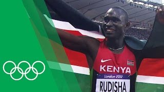 David Rudisha discusses breaking the 800m world record