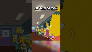 Bart saved the school