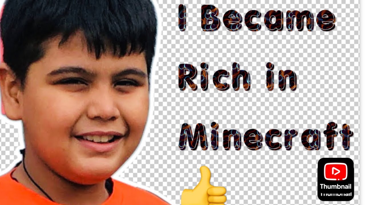 I Became Rich In { Minecraft } - YouTube