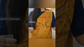 MulMul Cotton Sarees Rs. 680+Shipping #aashvivastram #shorts #ytshorts #youtubepartner #mulmul