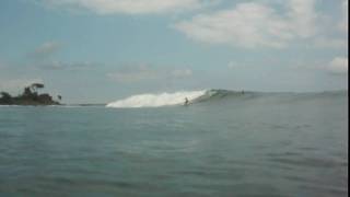 surfing Southwest Java