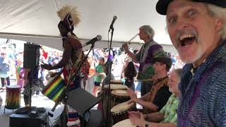 The Dance Hall's West African Dance \u0026 Drum @ The Kittery Block Party 6/15/19