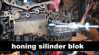 Tutorial / DIY. honing silinder blok