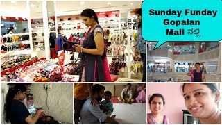 Sunday Funday Gopalan mall ನಲ್ಲಿ vlog