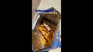 Doritos Cool Ranch + Ranch Snack Bag Hack