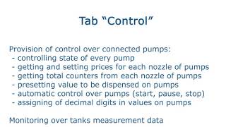 Pts controller configuration and testing utility