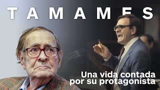 Tamames, el hombre al que todo el mundo mira, cuenta su vida en El Debate