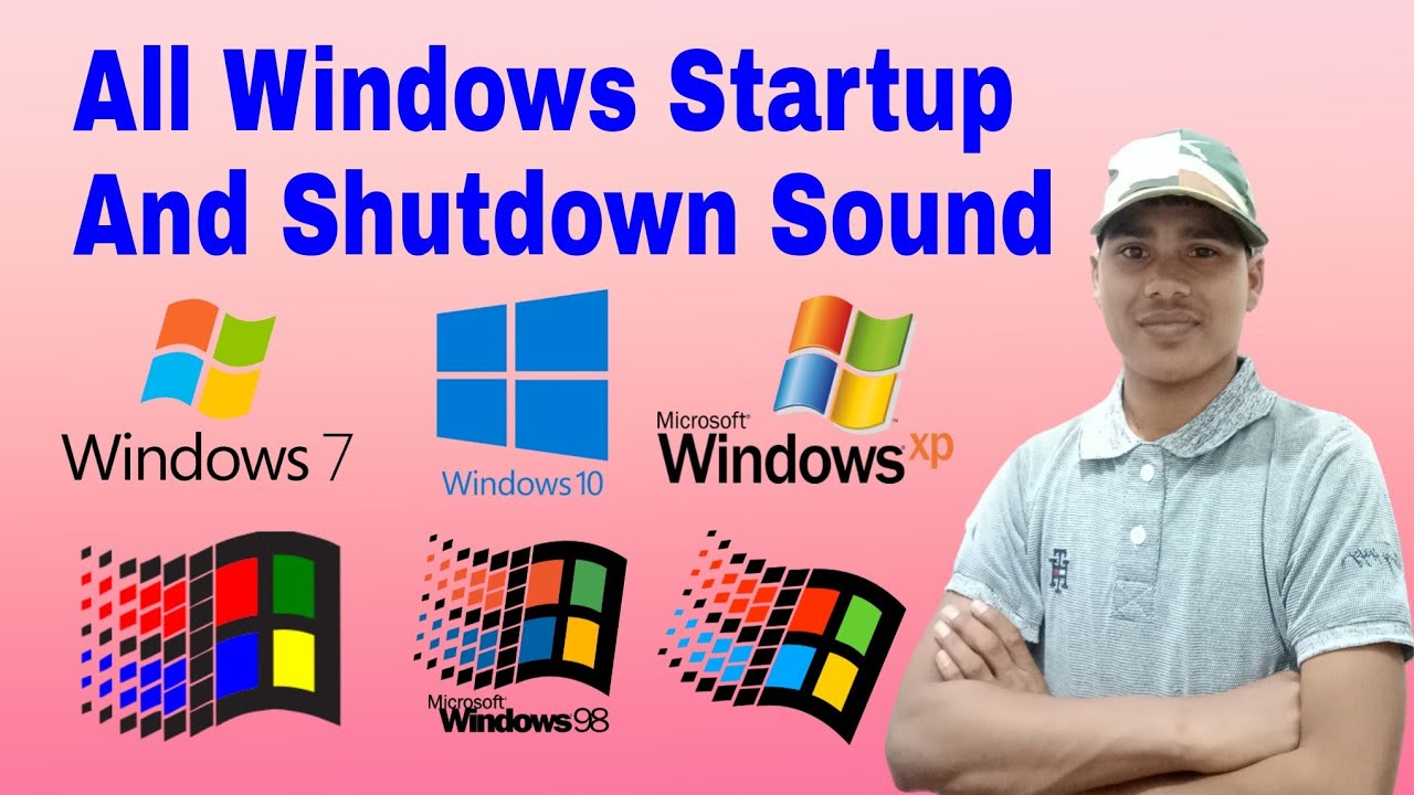 All Windows Startup And Shutdown Sounds All Windows Sounds - YouTube