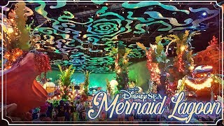 Walking through TOKYO DISNEYSEA - Mermaid Lagoon