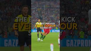 The best free kick scored in every colour