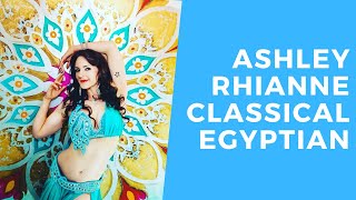 Vancouver-based bellydancer Ashley Rhianne - Wahashny at Raqs of Course Cairo, Egypt (2018)