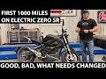 Electric Zero SR Motorcycle Review - First 1000 Miles