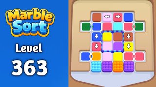 Marble sort Level 363 walkthrough solution