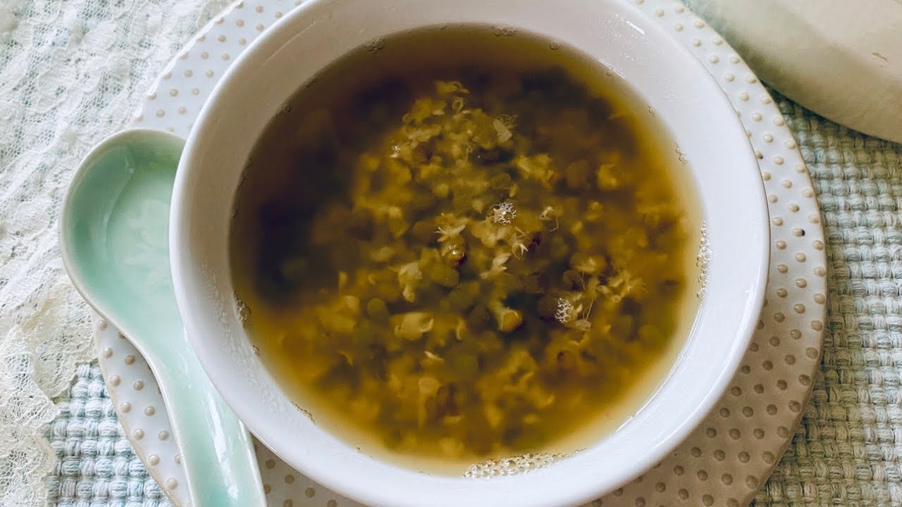 Mung Bean Soup - Easy 3-ingredient Recipe! - YouTube