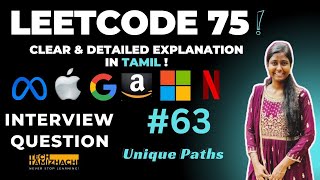 LeetCode Unique Paths Problem | Dynamic Programming Explained in Python | LeetCode 62 Solution #dsa