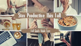 How to Stay Organized & Cozy This Fall | Printable Fall Planner Pack