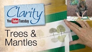 Stamping How To - Trees and Mantles