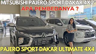 PAJERO SPORT DAKAR ULTIMATE 4x4 VS PAJERO SPORT DAKAR 4x2?? APA AJA PERBEDAANNYA ?? SIMAK!!!