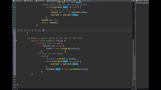 Building Java Programs || CH16 (ListNode) || LinkedIntList class with add() method pt.1