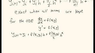 Error Analysis for Euler's Method