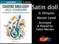 chord melody satin doll master level arr. u0026 play fabio mariani