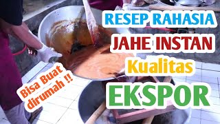 Resep Rahasia Jahe Merah EKSPOR ⁉️