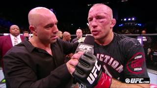 UFC 167: Georges St-Pierre Octagon Interview