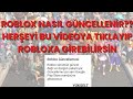 ROBLOX NASIL GÜNCELLENİR? #robloxdilek