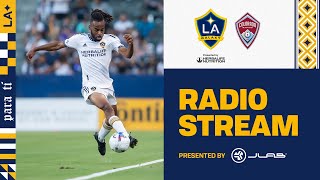 RADIO STREAM: LA Galaxy vs. Colorado Rapids presented by JLAB