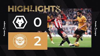 Toney scores as Brentford win at Molineux | Wolves 0-2 Brentford | Highlights