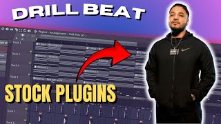 Making Drill Beat With STOCK PLUGINS - (Free FLP)