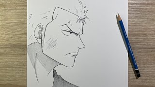 Comment dessiner Roronoa Zoro facilement | Tutoriel dessin One Piece étape par étape