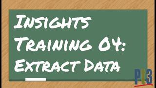 PeopleSoft Insights 04: Extract Data into Insights